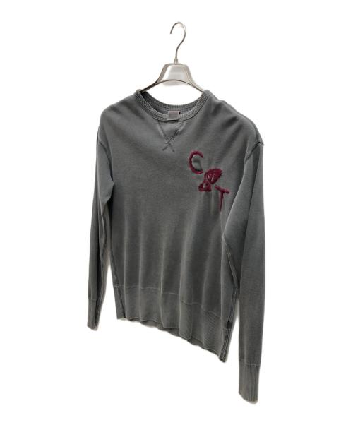 Champion（チャンピオン）Champion (チャンピオン) Vガゼットクルーネックスウェット グレー サイズ:-の古着・服飾アイテム