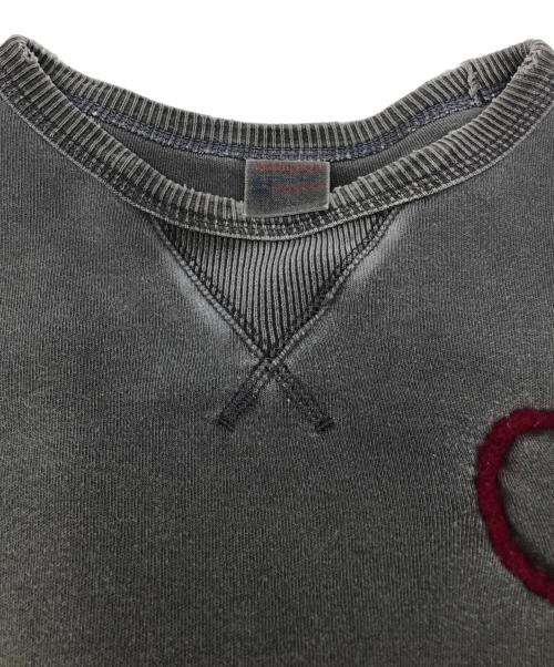 Champion（チャンピオン）Champion (チャンピオン) Vガゼットクルーネックスウェット グレー サイズ:-の古着・服飾アイテム