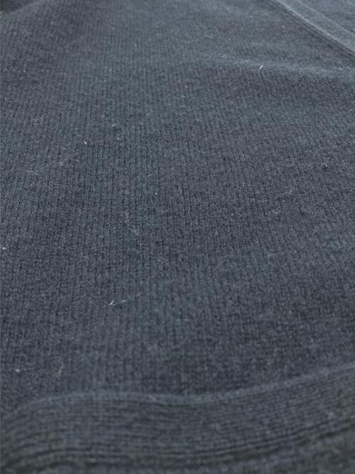 POLO RALPH LAUREN（ポロ・ラルフローレン）POLO RALPH LAUREN (ポロ・ラルフローレン) 80sカーディガン　ラムズウール　古着 ネイビー サイズ:170の古着・服飾アイテム