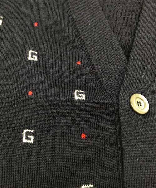 GUCCI（グッチ）GUCCI (グッチ) G総柄 ネイビー サイズ:XSの古着・服飾アイテム
