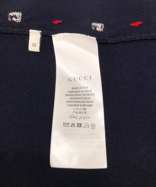 GUCCI（グッチ）GUCCI (グッチ) G総柄 ネイビー サイズ:XSの古着・服飾アイテム