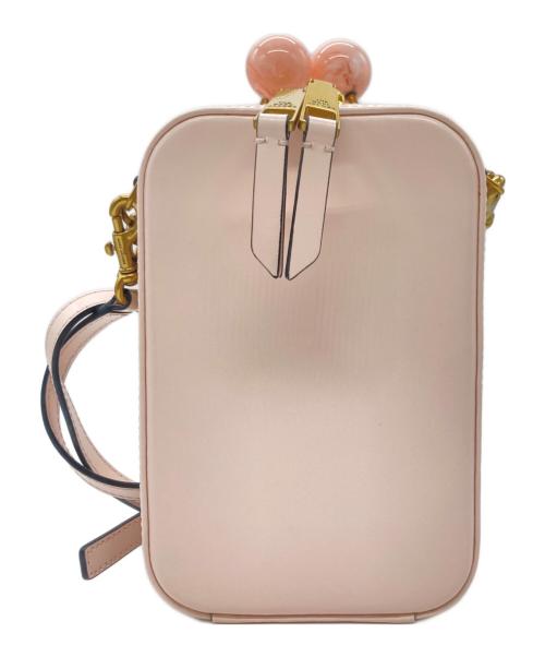 MARC JACOBS（マークジェイコブズ）MARC JACOBS (マーク ジェイコブス) 2WAYショルダーバッグ ピンクの古着・服飾アイテム