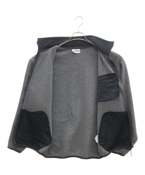 adidas（アディダス）adidas (アディダス) 90sフリースジャケット グレー サイズ:XOの古着・服飾アイテム