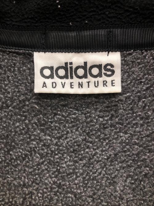 adidas（アディダス）adidas (アディダス) 90sフリースジャケット グレー サイズ:XOの古着・服飾アイテム