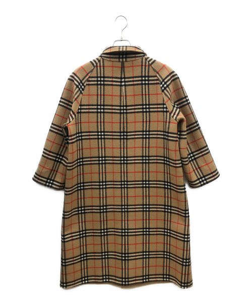 Burberry's（バーバリーズ）Burberry's (バーバリーズ) ノバチェックリバーシブルコート ベージュ サイズ:9AB2の古着・服飾アイテム