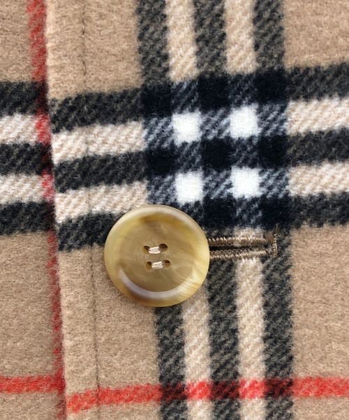 Burberry's（バーバリーズ）Burberry's (バーバリーズ) ノバチェックリバーシブルコート ベージュ サイズ:9AB2の古着・服飾アイテム