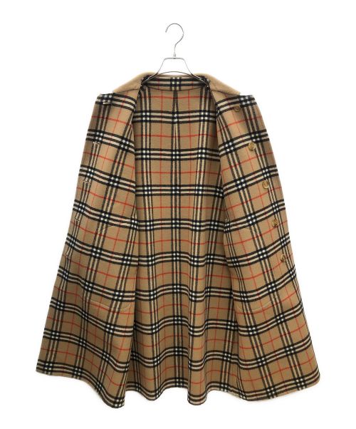 Burberry's（バーバリーズ）Burberry's (バーバリーズ) ノバチェックリバーシブルコート ベージュ サイズ:9AB2の古着・服飾アイテム