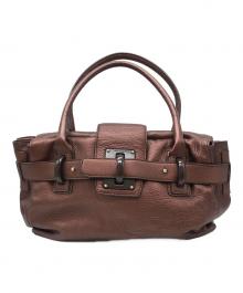 Salvatore Ferragamo（サルヴァトーレ フェラガモ）の古着「トートバッグ」｜ブラウン