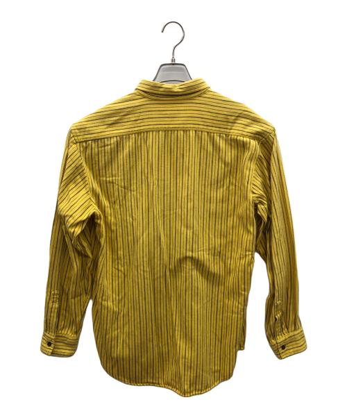 GAP（ギャップ）GAP (ギャップ) 80sストライプシャツ イエロー サイズ:Mの古着・服飾アイテム