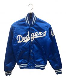 Dodgers（ドジャース）の古着「90sスタジャン　古着」｜ブルー