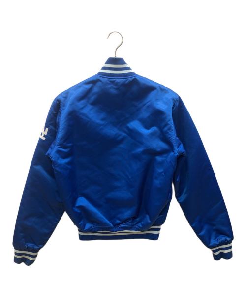 Dodgers（ドジャース）Dodgers (ドジャース) 90sスタジャン　古着 ブルー サイズ:Sの古着・服飾アイテム