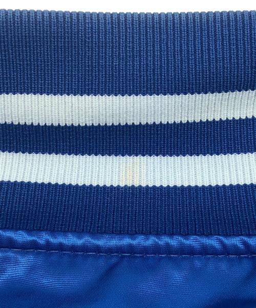 Dodgers（ドジャース）Dodgers (ドジャース) 90sスタジャン　古着 ブルー サイズ:Sの古着・服飾アイテム