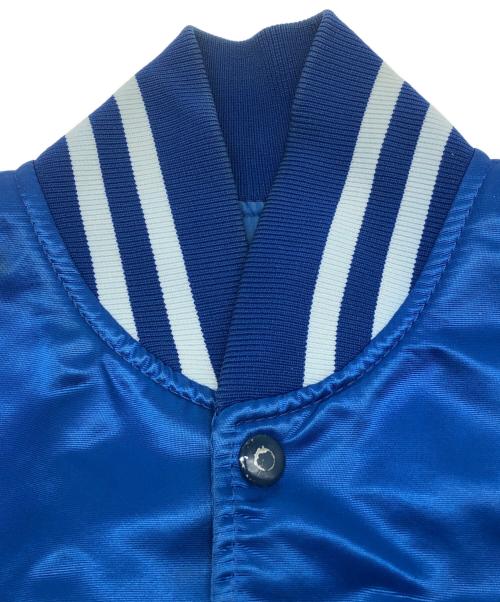 Dodgers（ドジャース）Dodgers (ドジャース) 90sスタジャン　古着 ブルー サイズ:Sの古着・服飾アイテム