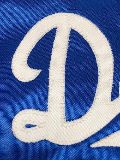 Dodgers（ドジャース）Dodgers (ドジャース) 90sスタジャン　古着 ブルー サイズ:Sの古着・服飾アイテム