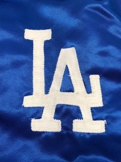 Dodgers（ドジャース）Dodgers (ドジャース) 90sスタジャン　古着 ブルー サイズ:Sの古着・服飾アイテム