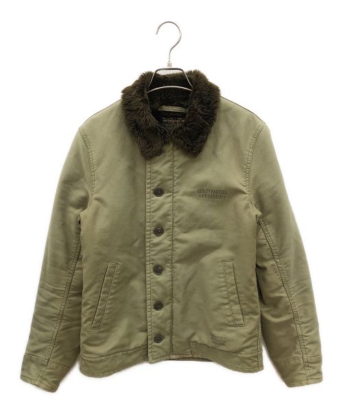 WACKO MARIA（ワコマリア）WACKO MARIA (ワコマリア) N-1デッキジャケット カーキ サイズ:Sの古着・服飾アイテム