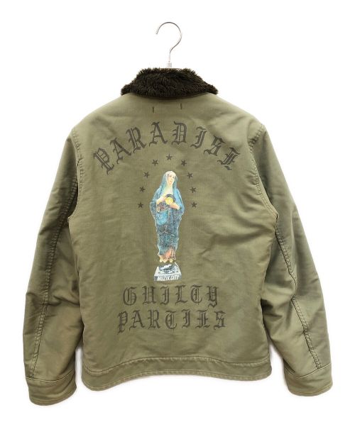 WACKO MARIA（ワコマリア）WACKO MARIA (ワコマリア) N-1デッキジャケット カーキ サイズ:Sの古着・服飾アイテム