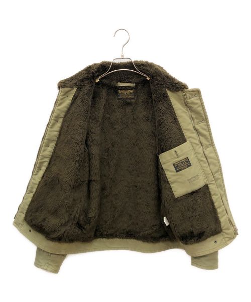 WACKO MARIA（ワコマリア）WACKO MARIA (ワコマリア) N-1デッキジャケット カーキ サイズ:Sの古着・服飾アイテム