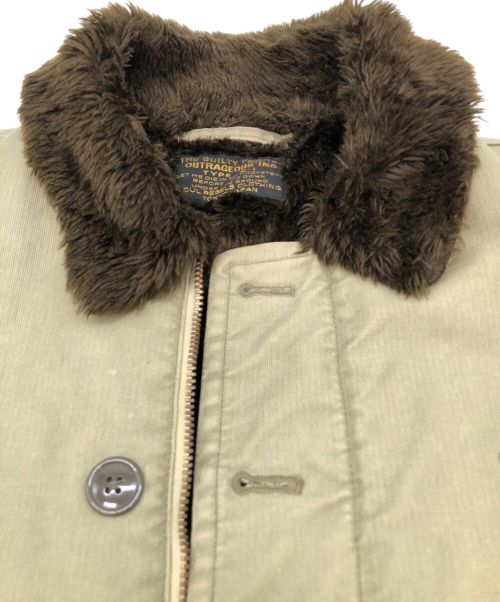 WACKO MARIA（ワコマリア）WACKO MARIA (ワコマリア) N-1デッキジャケット カーキ サイズ:Sの古着・服飾アイテム