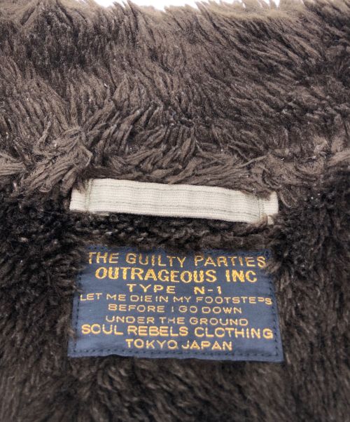 WACKO MARIA（ワコマリア）WACKO MARIA (ワコマリア) N-1デッキジャケット カーキ サイズ:Sの古着・服飾アイテム