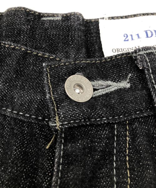 NEIGHBORHOOD（ネイバーフッド）NEIGHBORHOOD (ネイバーフッド) デニムパンツ ブラック サイズ:Sの古着・服飾アイテム