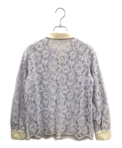 JILL STUART（ジルスチュアート）JILL STUART (ジルスチュアート) 長袖ブラウス パープル サイズ:Ｍの古着・服飾アイテム