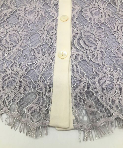 JILL STUART（ジルスチュアート）JILL STUART (ジルスチュアート) 長袖ブラウス パープル サイズ:Ｍの古着・服飾アイテム