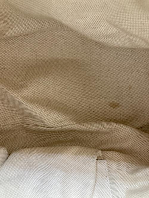 GUCCI（グッチ）GUCCI (グッチ) デニム地2WAYバッグ　GG スーキー インディゴ×ブラウンの古着・服飾アイテム