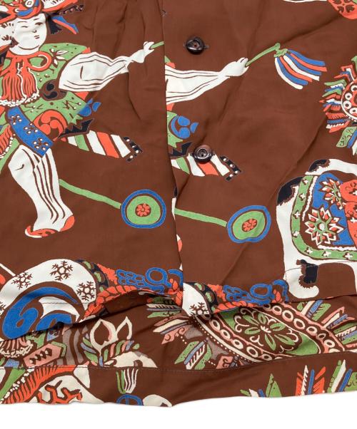 Sun Surf（サンサーフ）Sun Surf (サンサーフ) アロハシャツ ブラウン サイズ:Sの古着・服飾アイテム