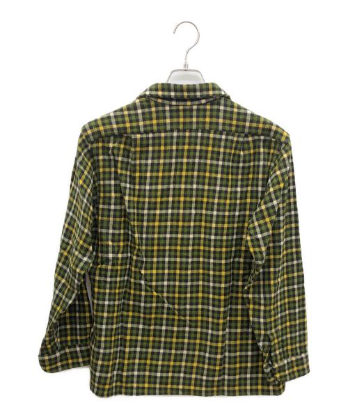 PENDLETON（ペンドルトン）PENDLETON (ペンドルトン) 60sウールネルシャツ グリーン サイズ:Lの古着・服飾アイテム
