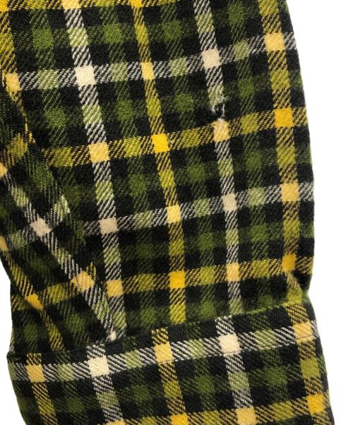 PENDLETON（ペンドルトン）PENDLETON (ペンドルトン) 60sウールネルシャツ グリーン サイズ:Lの古着・服飾アイテム