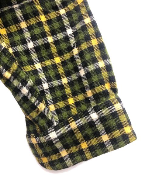 PENDLETON（ペンドルトン）PENDLETON (ペンドルトン) 60sウールネルシャツ グリーン サイズ:Lの古着・服飾アイテム