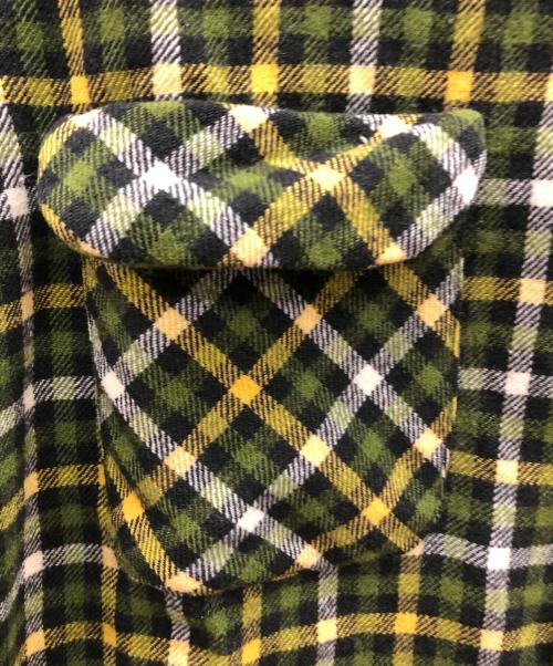 PENDLETON（ペンドルトン）PENDLETON (ペンドルトン) 60sウールネルシャツ グリーン サイズ:Lの古着・服飾アイテム