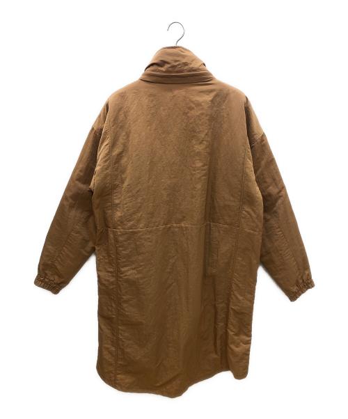 CREDONA（クレドナ）CREDONA (クレドナ) ライナー付ナイロンコート ブラウン サイズ:Fの古着・服飾アイテム