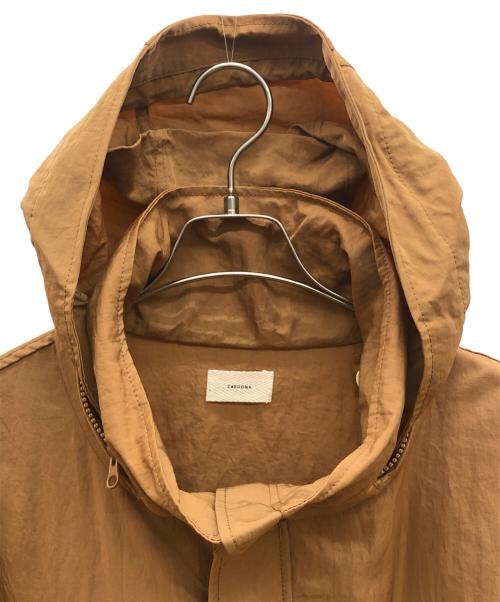 CREDONA（クレドナ）CREDONA (クレドナ) ライナー付ナイロンコート ブラウン サイズ:Fの古着・服飾アイテム