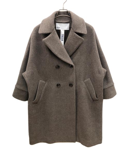 ticca（ティッカ）ticca (ティッカ) テントコート ブラウン サイズ:Fの古着・服飾アイテム