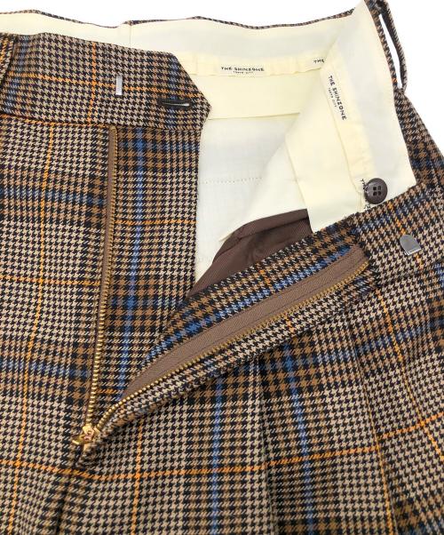 THE SHINZONE（ザ シンゾーン）THE SHINZONE (ザ シンゾーン) ワイドパンツ ブラウン サイズ:36の古着・服飾アイテム