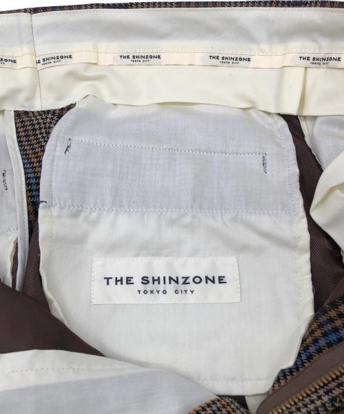 THE SHINZONE（ザ シンゾーン）THE SHINZONE (ザ シンゾーン) ワイドパンツ ブラウン サイズ:36の古着・服飾アイテム