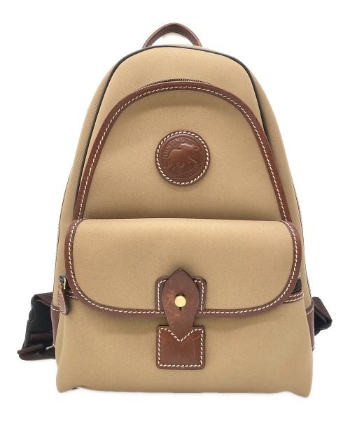 HUNTING WORLD（ハンティングワールド）HUNTING WORLD (ハンティングワールド) リュック カーキ×ブラウンの古着・服飾アイテム