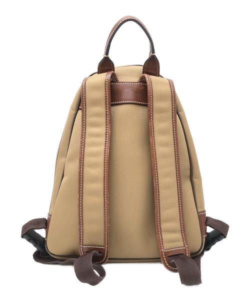 HUNTING WORLD（ハンティングワールド）HUNTING WORLD (ハンティングワールド) リュック カーキ×ブラウンの古着・服飾アイテム