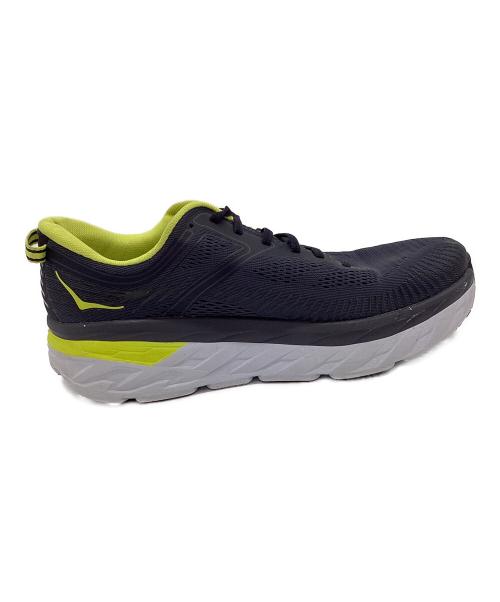 HOKAONEONE（ホカオネオネ）HOKAONEONE (ホカオネオネ) BONDI 7 ネイビー×イエロー サイズ:28.5の古着・服飾アイテム