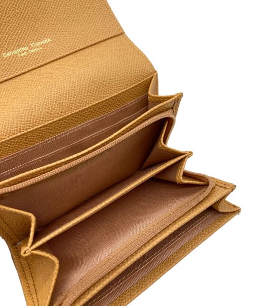 Samantha Thavasa（サマンサタバサ）Samantha Thavasa (サマンサタバサ) 2つ折り財布 マスタードの古着・服飾アイテム