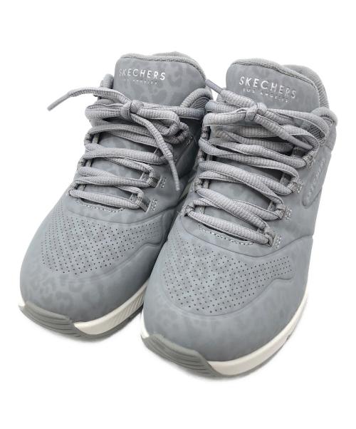 SKECHERS（スケッチャーズ）SKECHERS (スケッチャーズ) スニーカー SKECHERS UNO 2（スケッチャーズ ウノ 2） グレー サイズ:22.5cmの古着・服飾アイテム