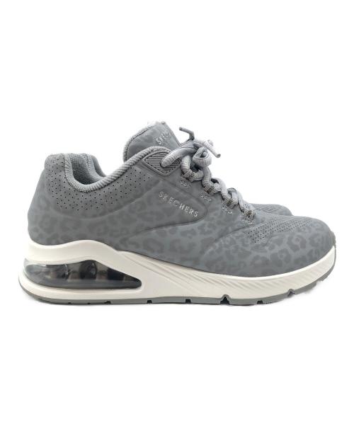SKECHERS（スケッチャーズ）SKECHERS (スケッチャーズ) スニーカー SKECHERS UNO 2（スケッチャーズ ウノ 2） グレー サイズ:22.5cmの古着・服飾アイテム