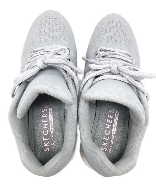 SKECHERS（スケッチャーズ）SKECHERS (スケッチャーズ) スニーカー SKECHERS UNO 2（スケッチャーズ ウノ 2） グレー サイズ:22.5cmの古着・服飾アイテム