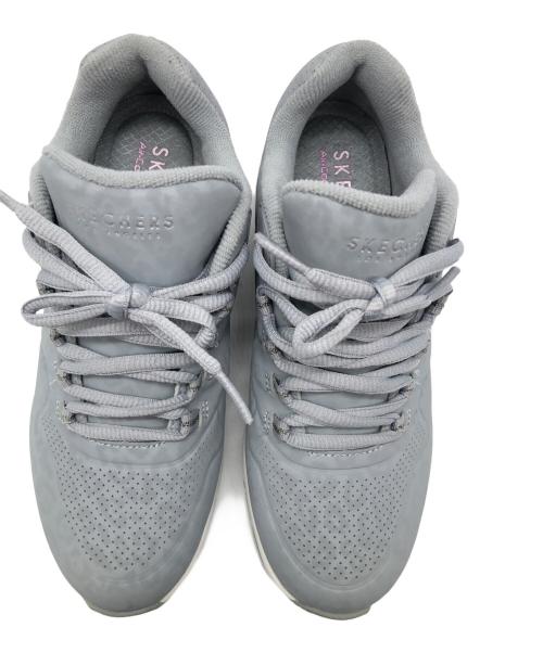SKECHERS（スケッチャーズ）SKECHERS (スケッチャーズ) スニーカー SKECHERS UNO 2（スケッチャーズ ウノ 2） グレー サイズ:22.5cmの古着・服飾アイテム