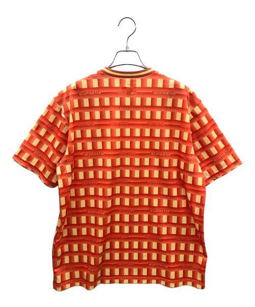 SUPREME（シュプリーム）SUPREME (シュプリーム) ゲームシャツ 20SS Grid Soccer Jersey オレンジ サイズ:Ｍの古着・服飾アイテム