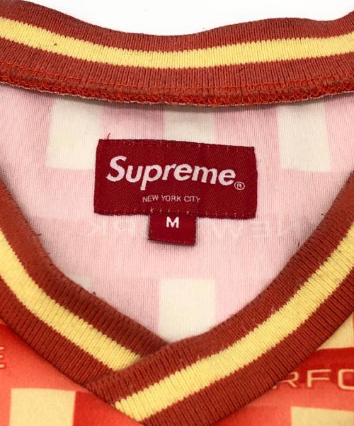 SUPREME（シュプリーム）SUPREME (シュプリーム) ゲームシャツ 20SS Grid Soccer Jersey オレンジ サイズ:Ｍの古着・服飾アイテム