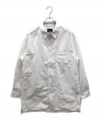 Y-3ワイスリー）の古着「オーバーサイズシャツ 2024年モデル Oversized Cotton Blend Stretch Overshirt」｜ホワイト