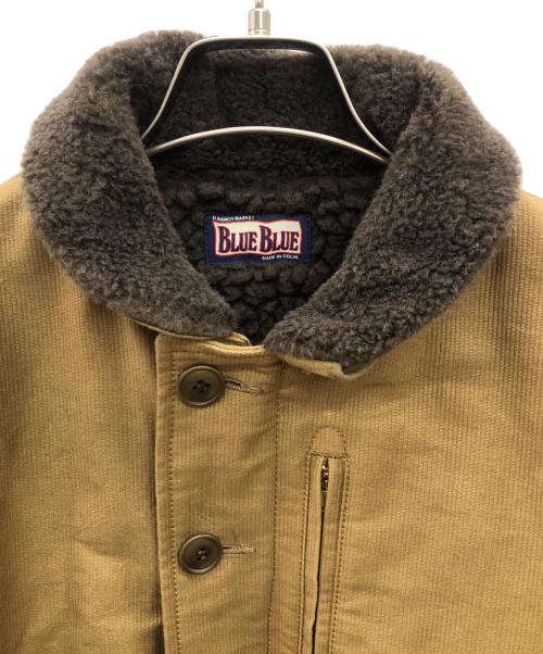 BLUE BLUE（ブルーブルー）BLUE BLUE (ブルーブルー) デッキジャケット キャメル サイズ:S（1）の古着・服飾アイテム